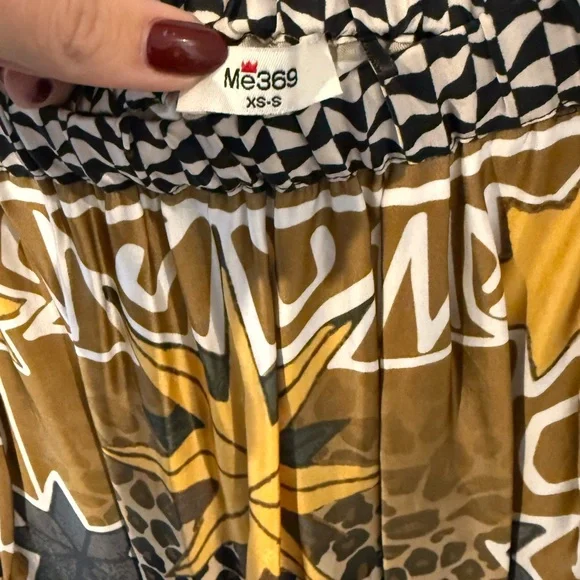 NWOT Me 369 Multicolor Skirt - Picture 5 of 8